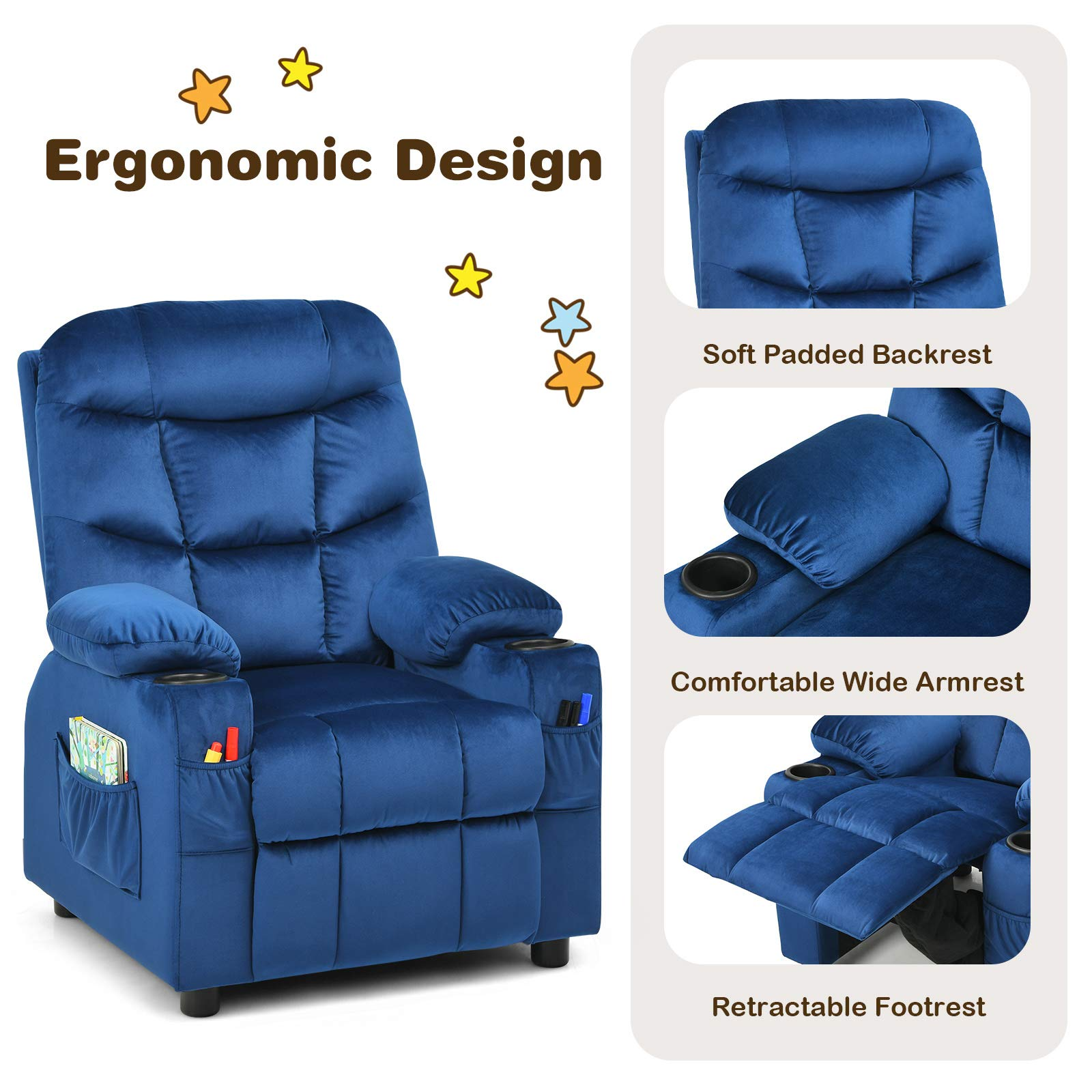 Mcombo big kids recliner deals