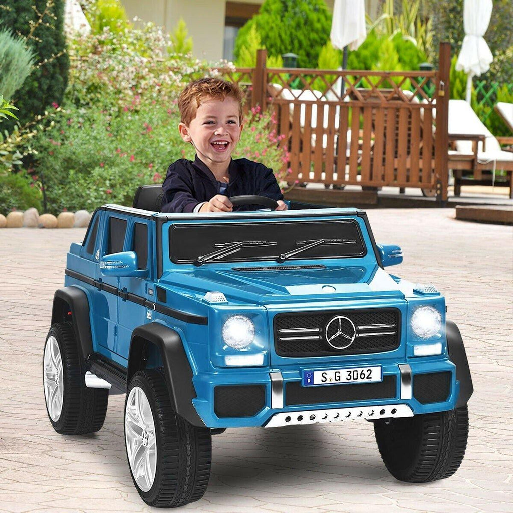 Costzon Ride on Car, Licensed Mercedes-Benz Maybach G650S, 12V Battery Powered Toy - costzon