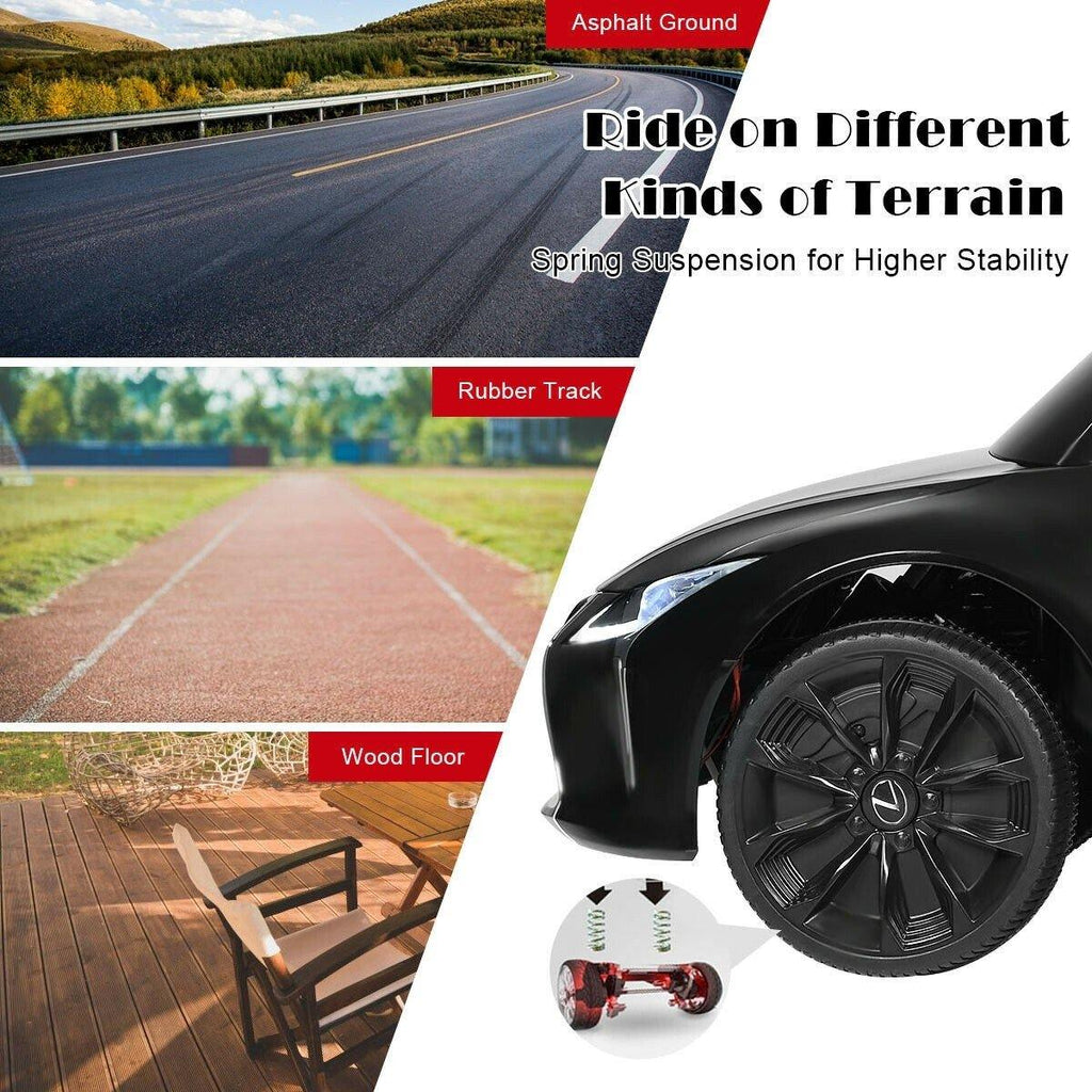 Costzon Ride on Car, Licensed Lexus LC500, 12V Battery Powered Car w/2.4G Remote Control - costzon