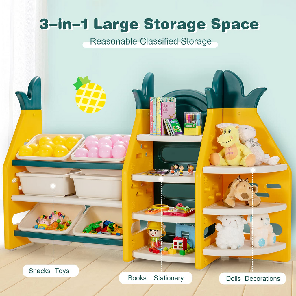 Kids Toy Storage Organizer - Costzon