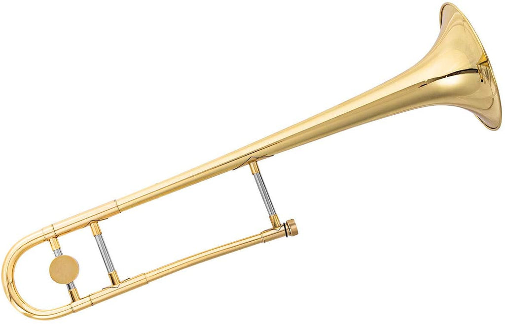 Costzon B Flat Tenor Slide Trombone Brass, Sound for Standard Student Beginner - costzon