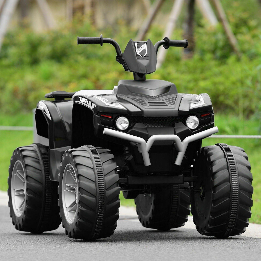 Costzon Kids ATV, 12V Battery Powered Electric Vehicle w/ LED Lights, High & Low Speed - costzon