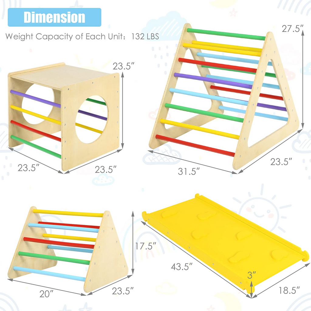  Climbing Triangle for Sliding and Climbing - Costzon