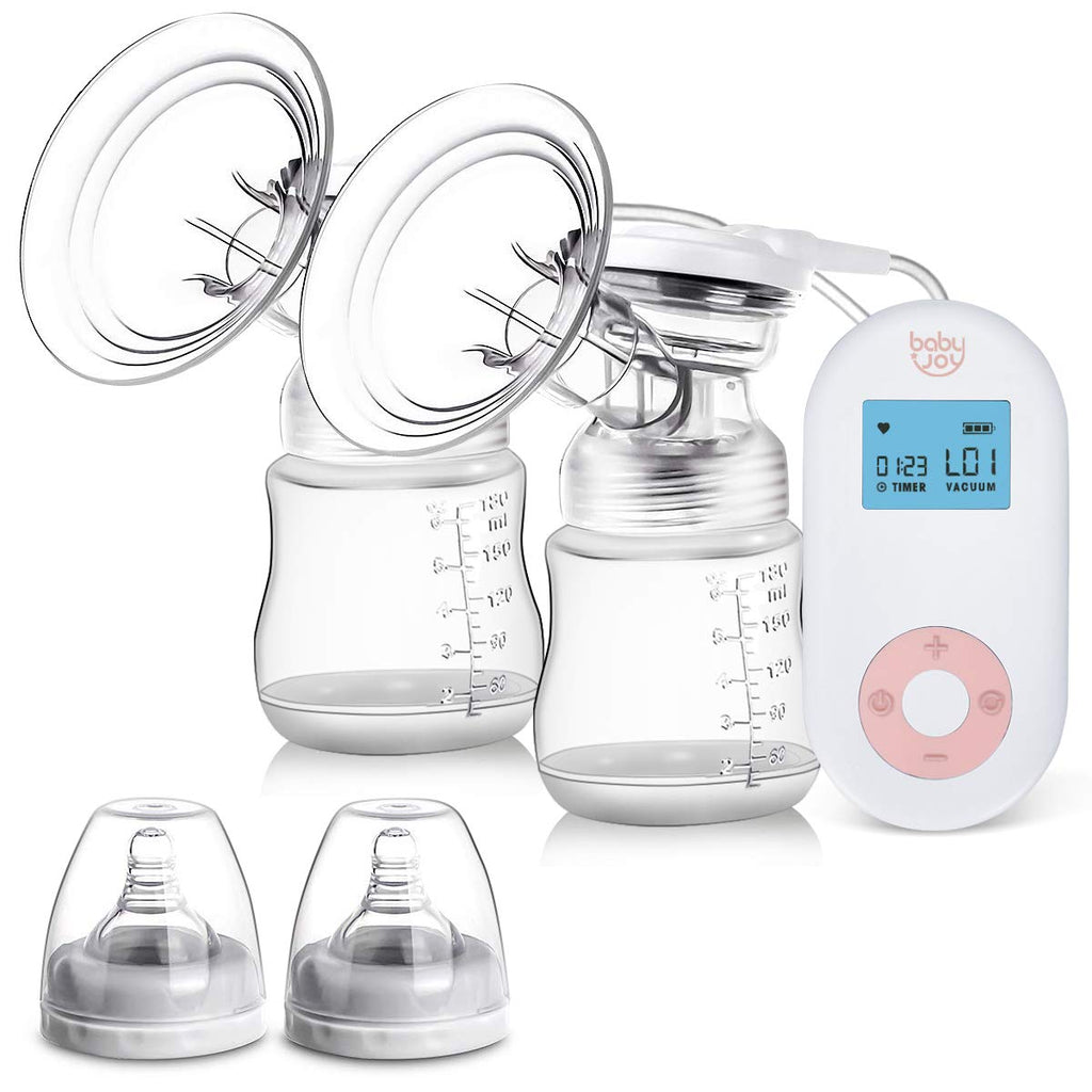 Electric Double Breast Pump with LCD Display Screen - costzon
