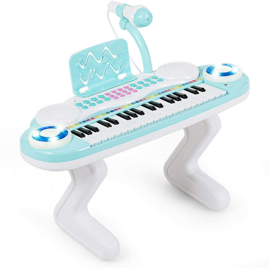 Costzon 37-Key Keyboard Piano for Kids with Detachable Legs, Music Score, Build-in MP3 Songs - costzon