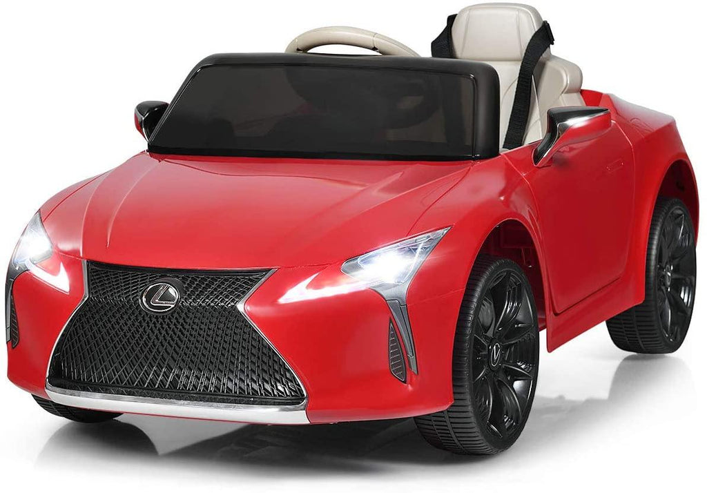 Costzon Ride on Car, Licensed Lexus LC500, 12V Battery Powered Car w/2.4G Remote Control - costzon