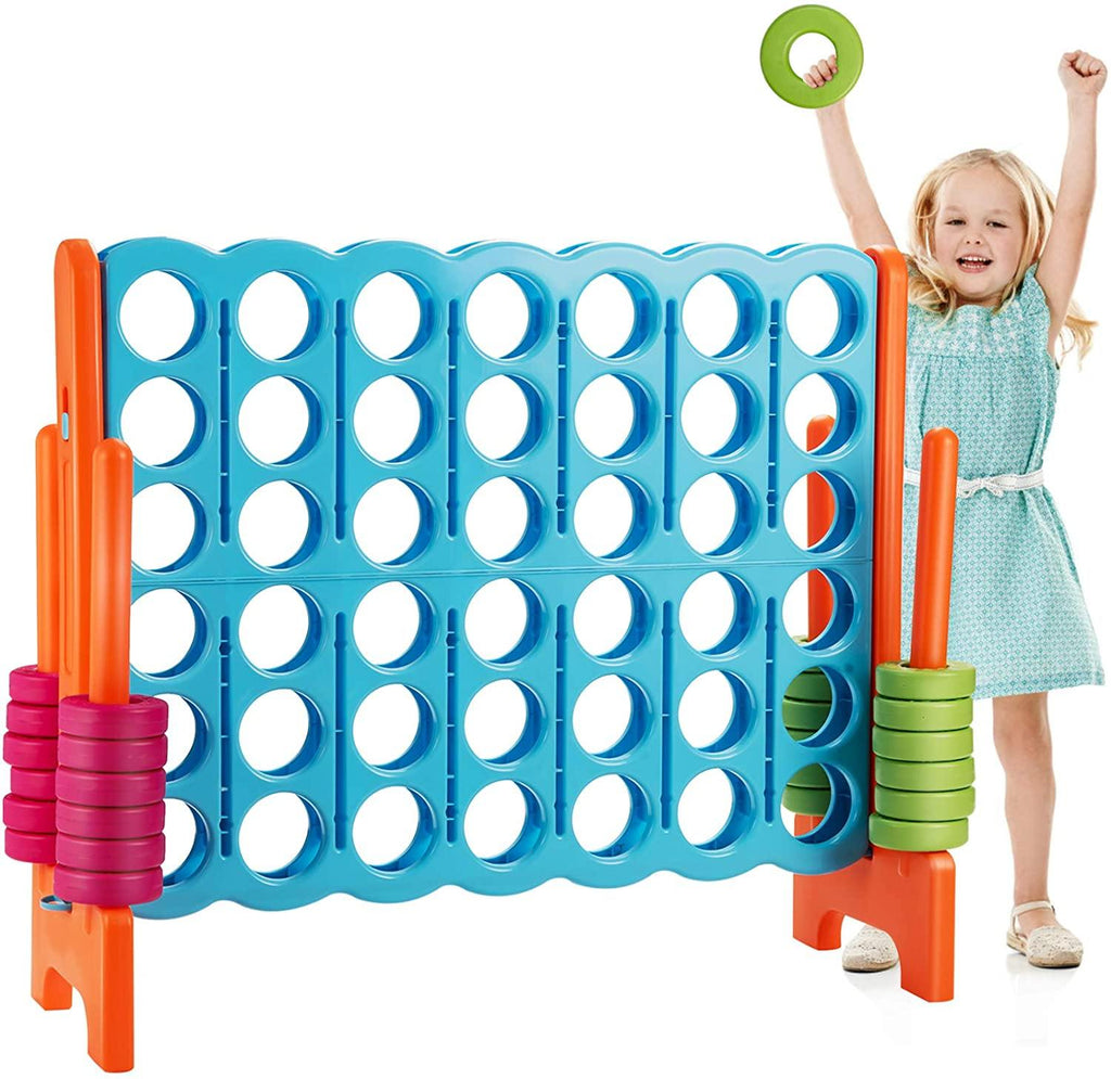 Costzon Giant 4-in-A-Row, Jumbo 4-to-Score Giant Games for Kids Adults - costzon