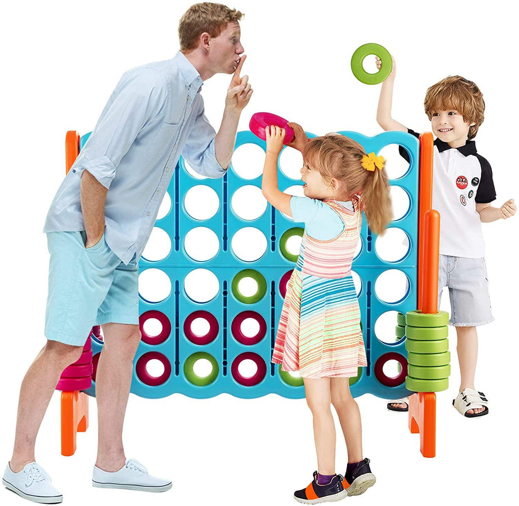 Costzon Giant 4-in-A-Row, Jumbo 4-to-Score Giant Games for Kids Adults - costzon