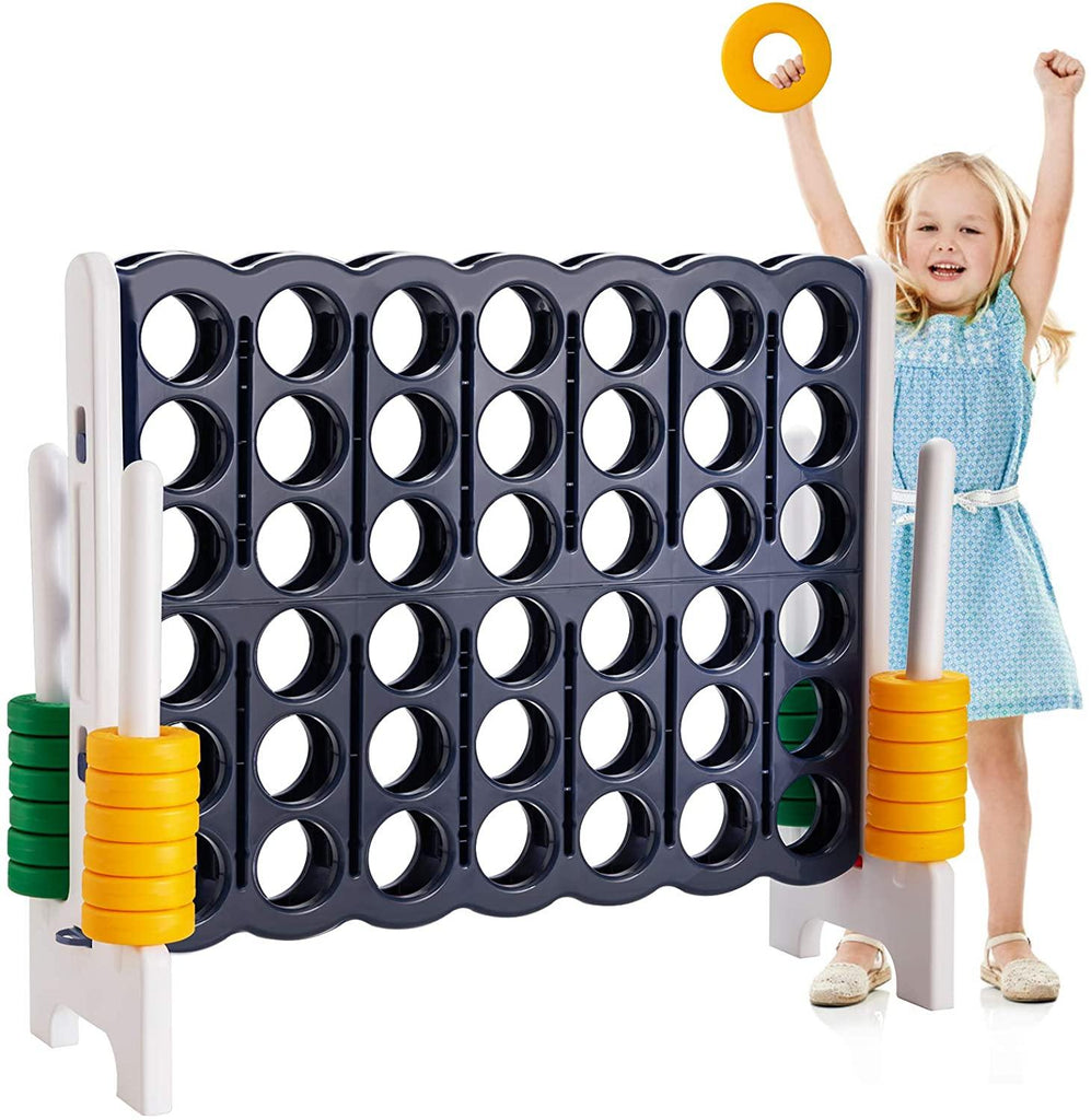 Costzon Giant 4-in-A-Row, Jumbo 4-to-Score Giant Games for Kids Adults - costzon