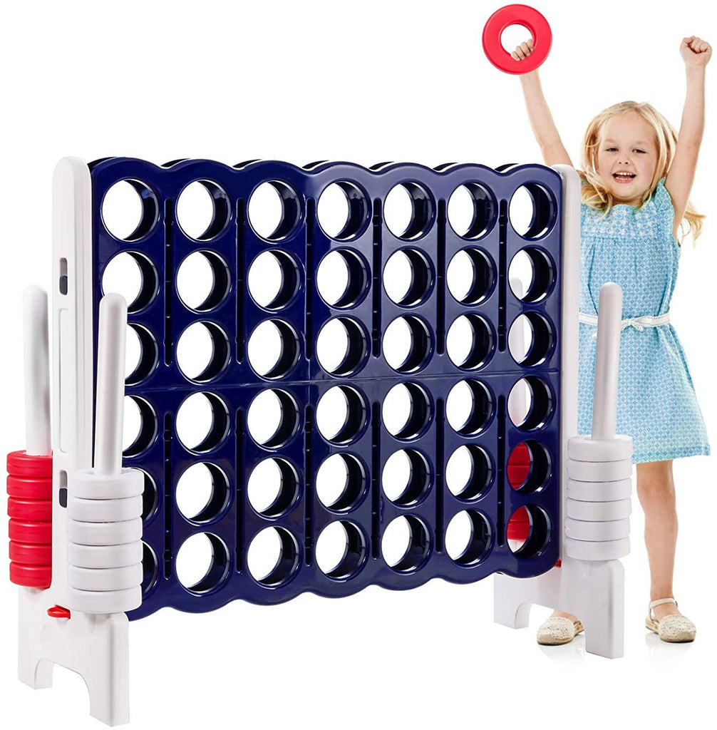 Costzon Giant 4-in-A-Row, Jumbo 4-to-Score Giant Games for Kids Adults - costzon