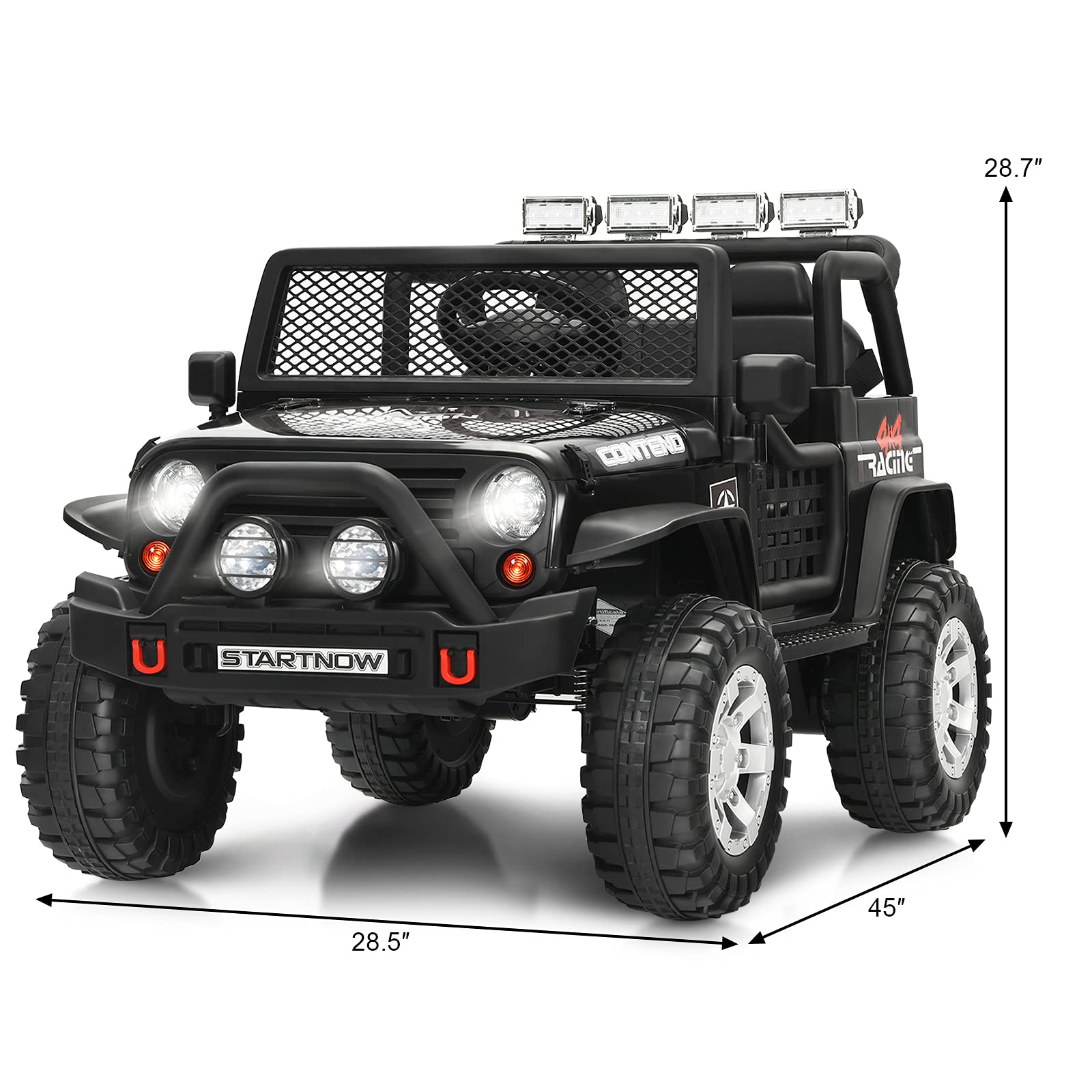 Costzon Kids Ride on Truck 12V Battery Powered Electric Vehicle w