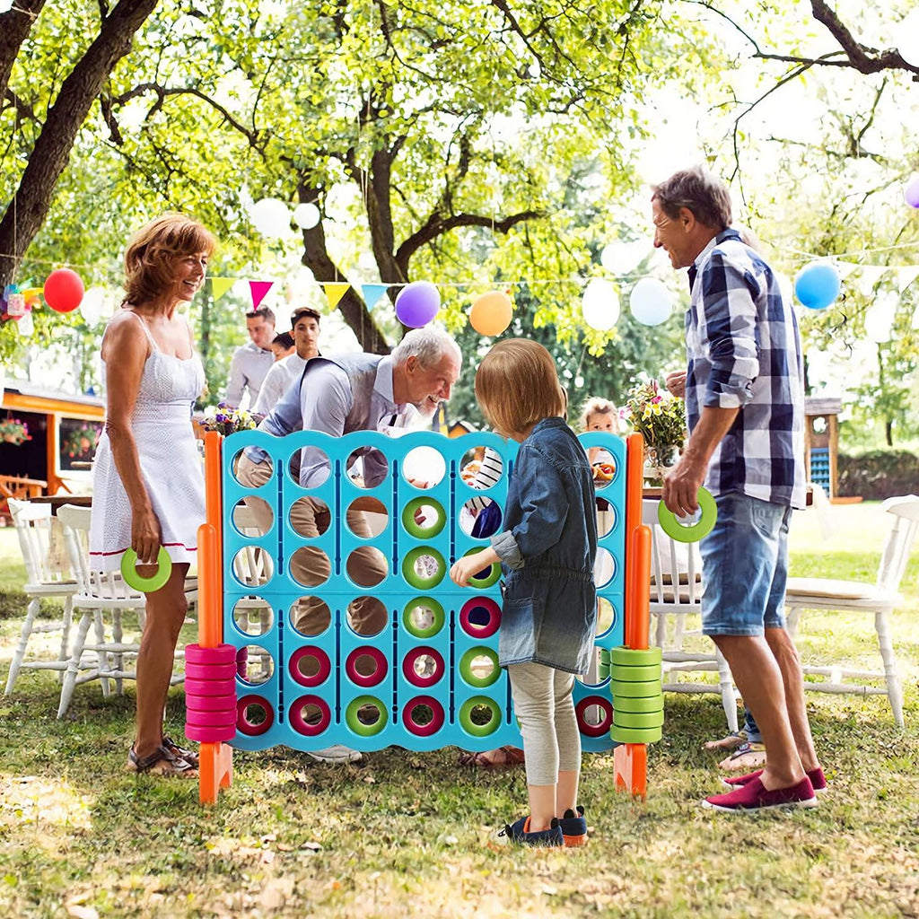 Costzon Giant 4-in-A-Row, Jumbo 4-to-Score Giant Games for Kids Adults - costzon