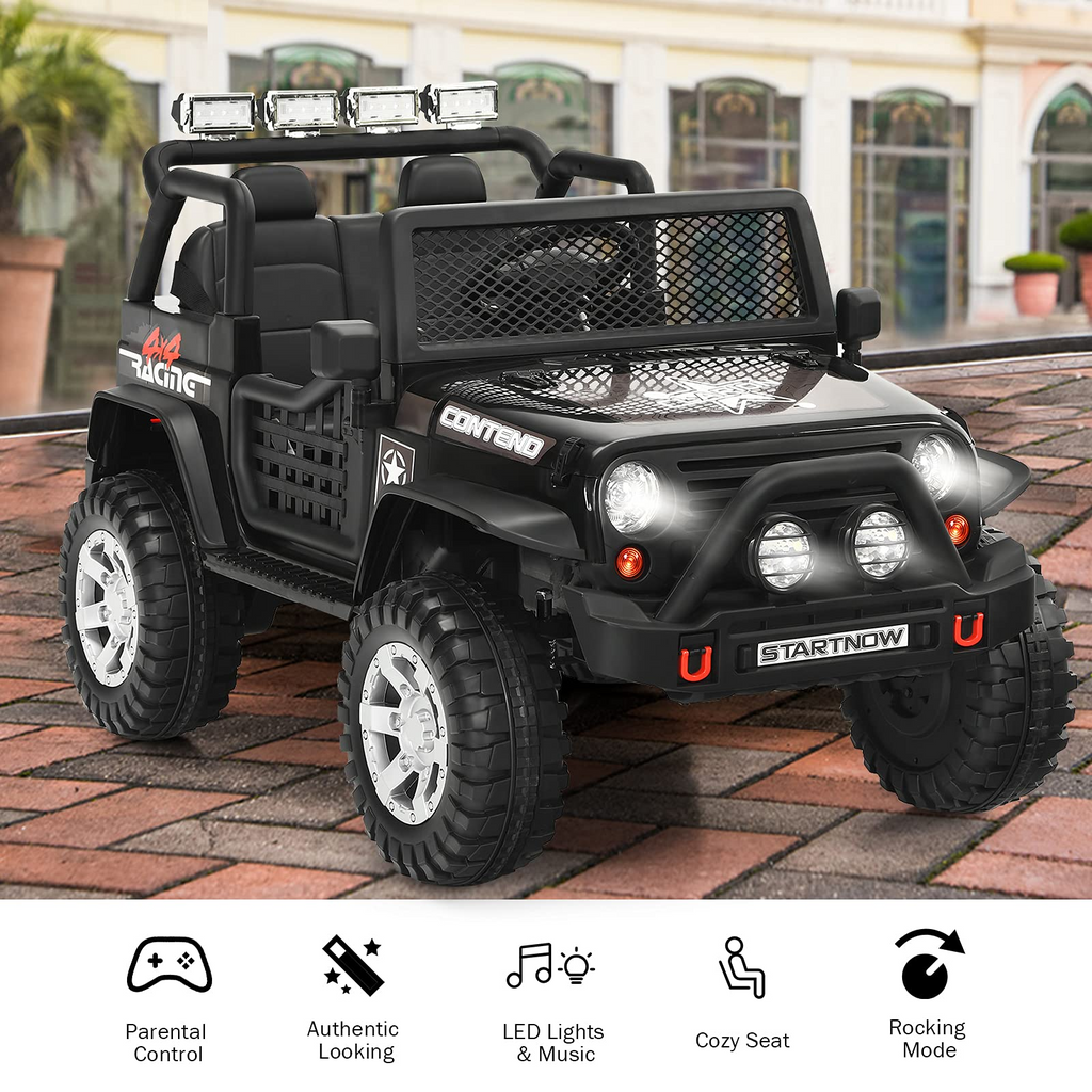 12V Battery Powered Electric Vehicle w/ 2.4G Remote Control - Costzon