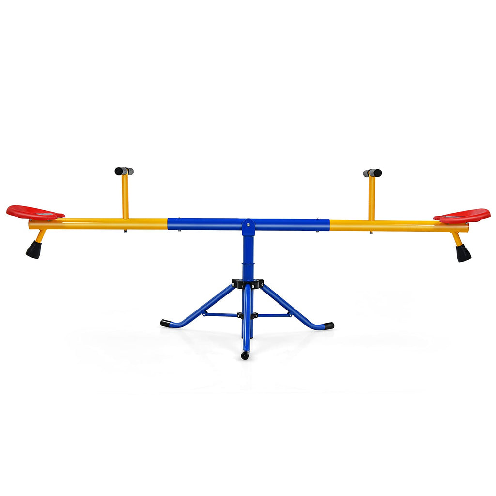 Kids Seesaw Swivel Teeter Totter Playground Equipment - Costzon