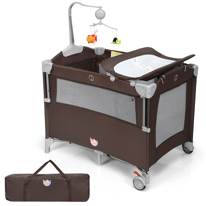 Baby Bedside Sleeper with Bassinet - Costzon