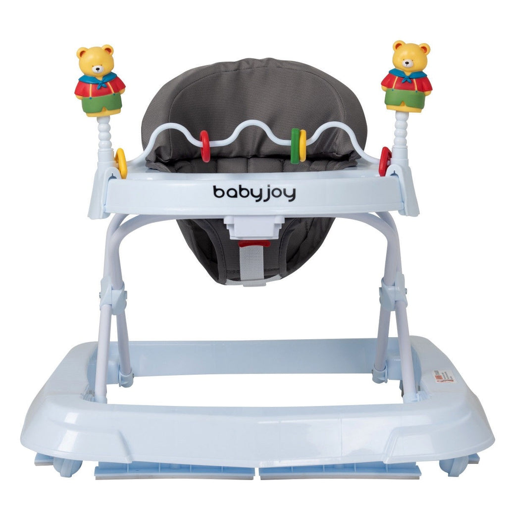 Baby Walker, Foldable Activity Walker Helper with Adjustable Height - costzon