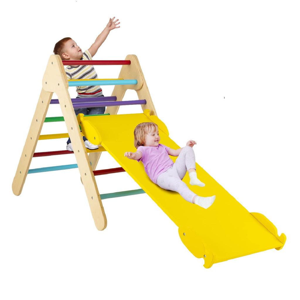 Costzon Wooden Climbing Toys for Toddlers