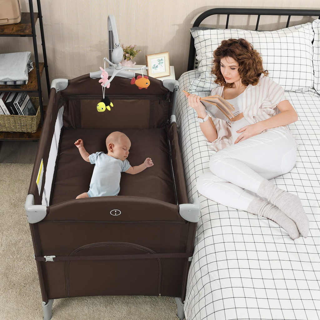 Baby Bedside Sleeper with Bassinet