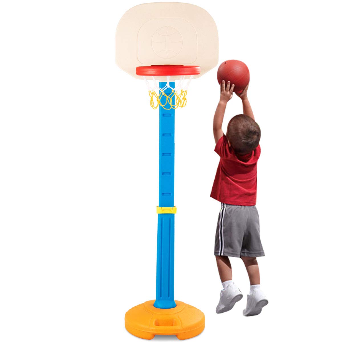 Basketball Hoop Adjustable Height Basketball Goal Stand