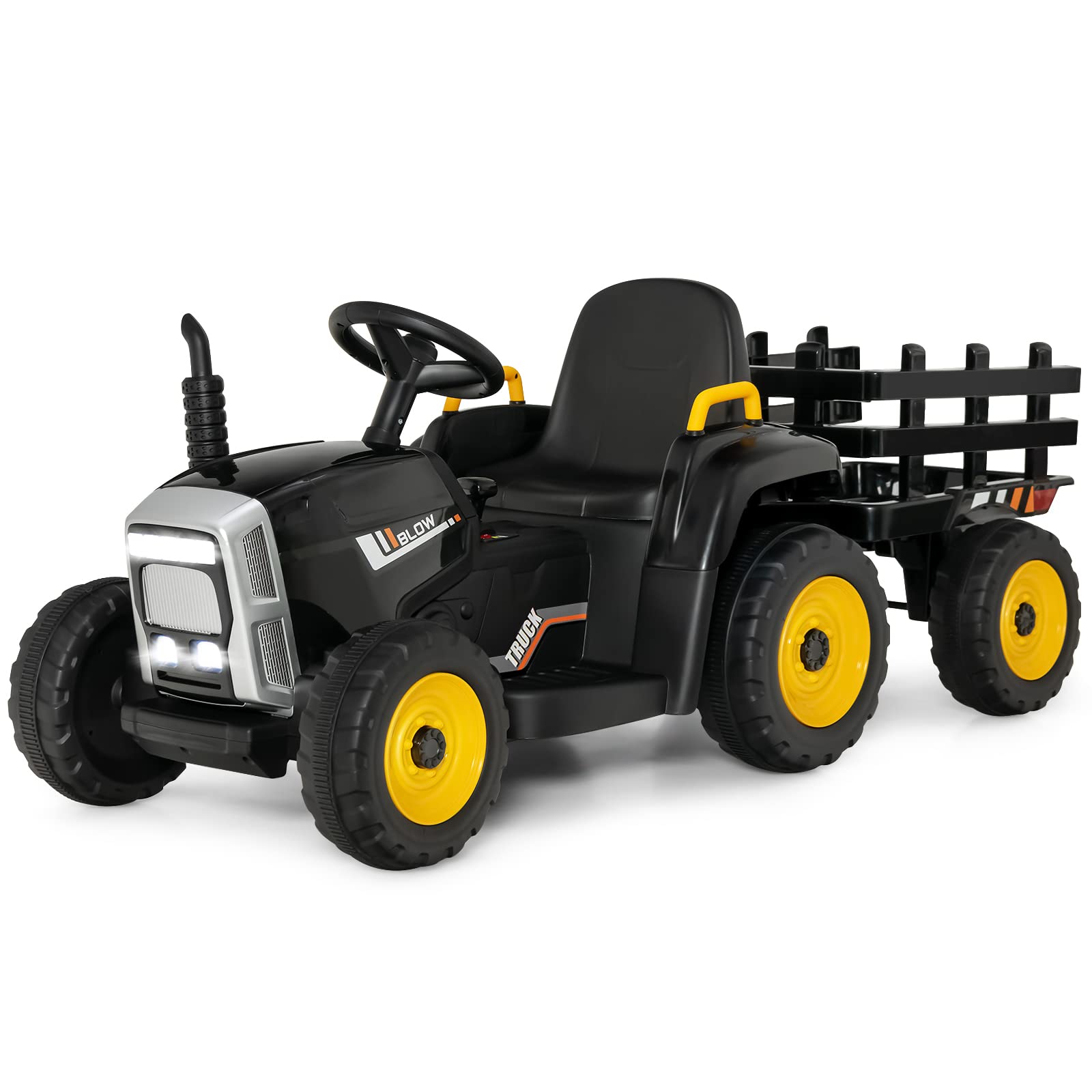 Electric ride hot sale on tractors