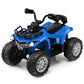 Costzon Kids ATV, 12V Battery Powered Electric Vehicle, Ride on 4 Wheeler Quad for 3-8 Years Old