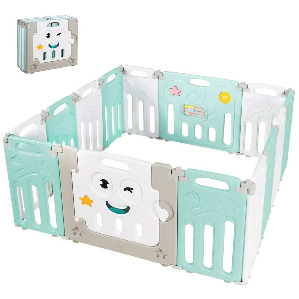 Costzon Foldable Baby Playpen