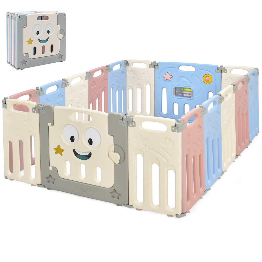 Costzon Foldable Baby Playpen