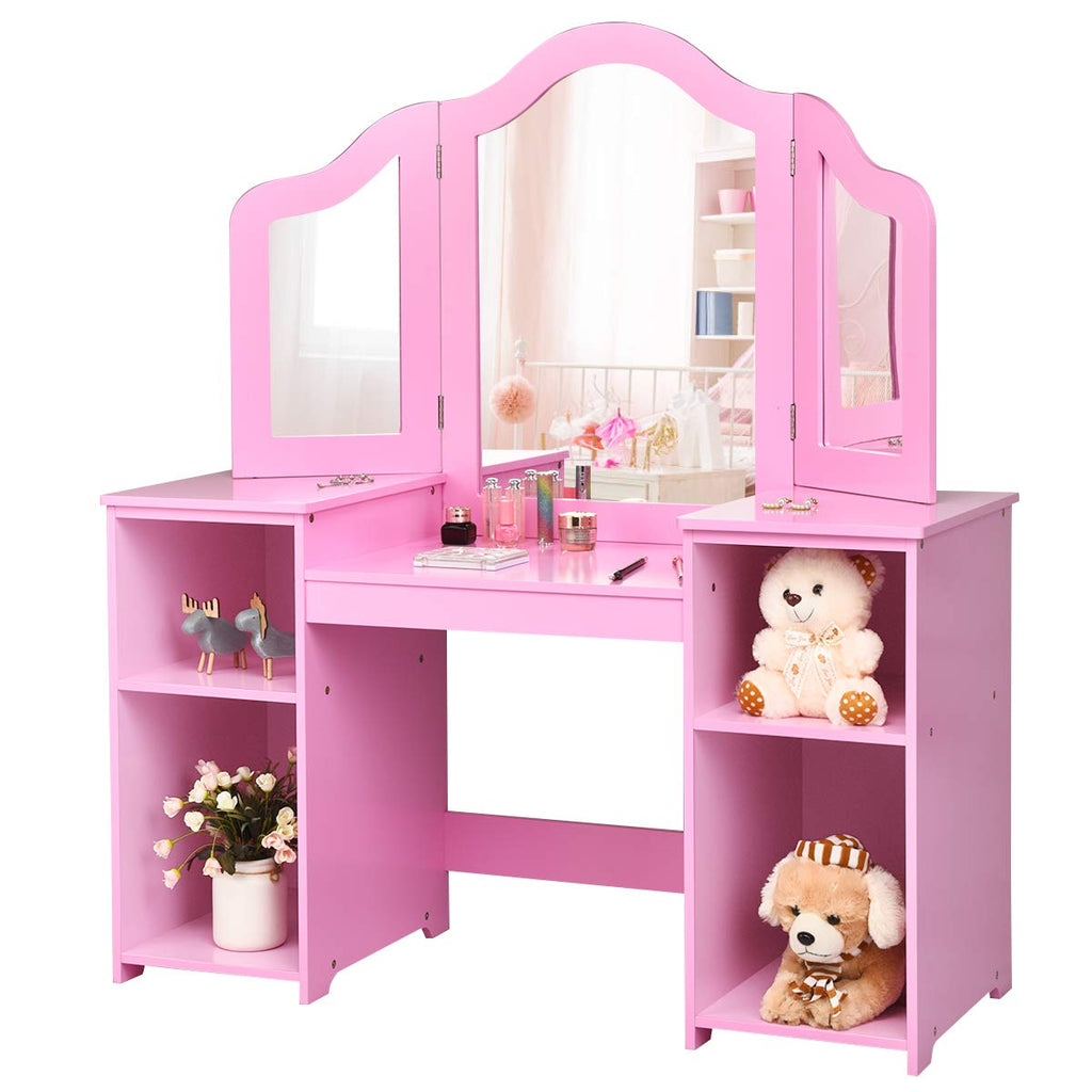 Princess Makeup Dressing Table - Costzon