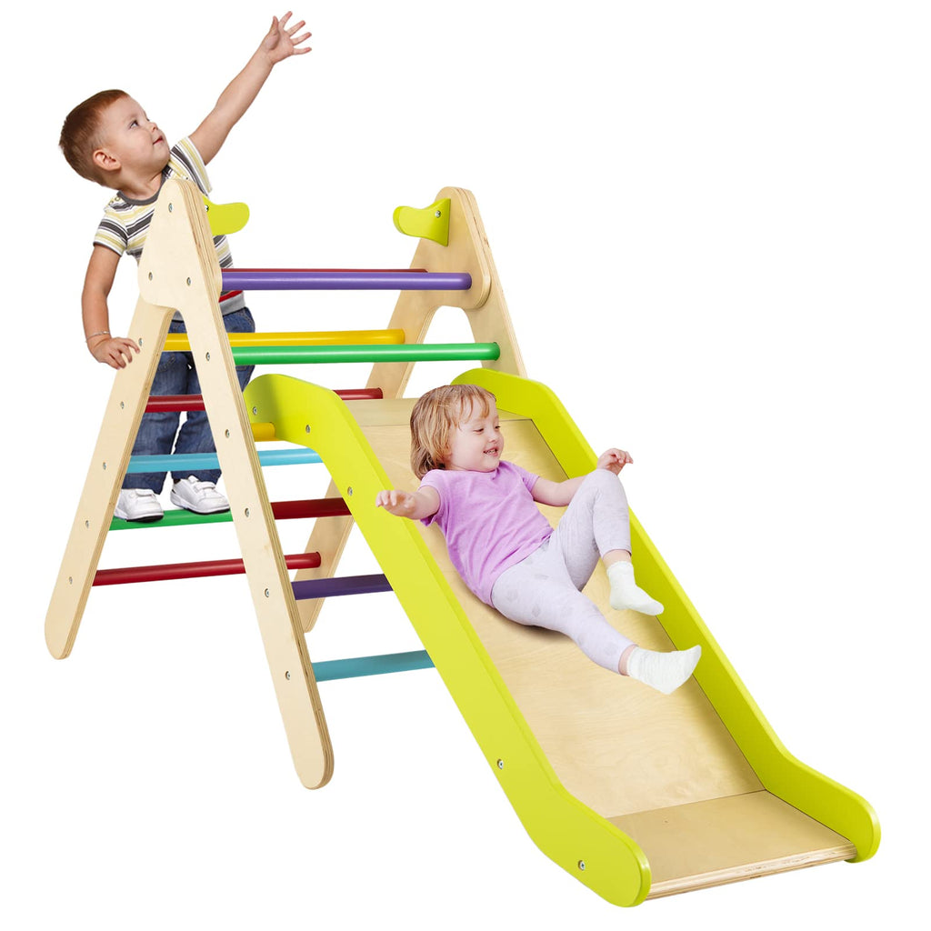 Costzon Wooden Climbing Toys for Toddlers