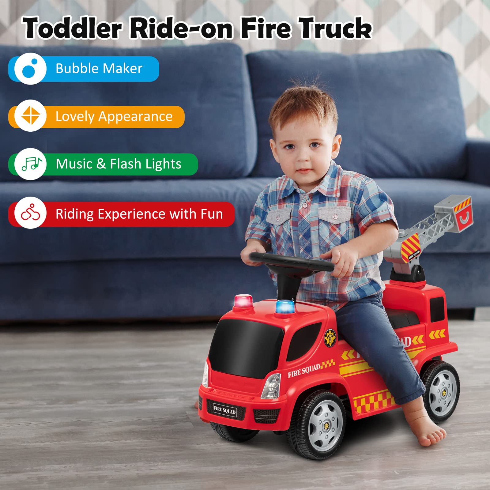 Baby ride on best sale truck