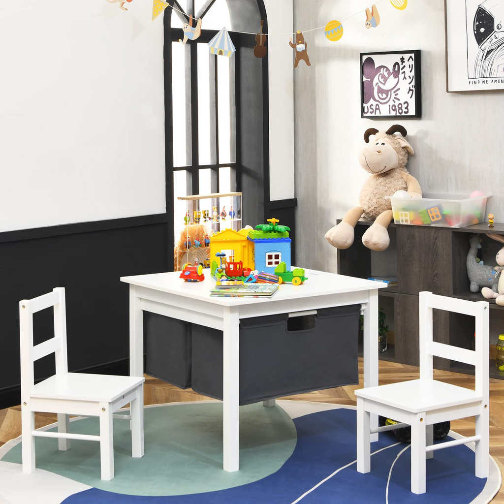  Kids Table and Chair Set - Costzon