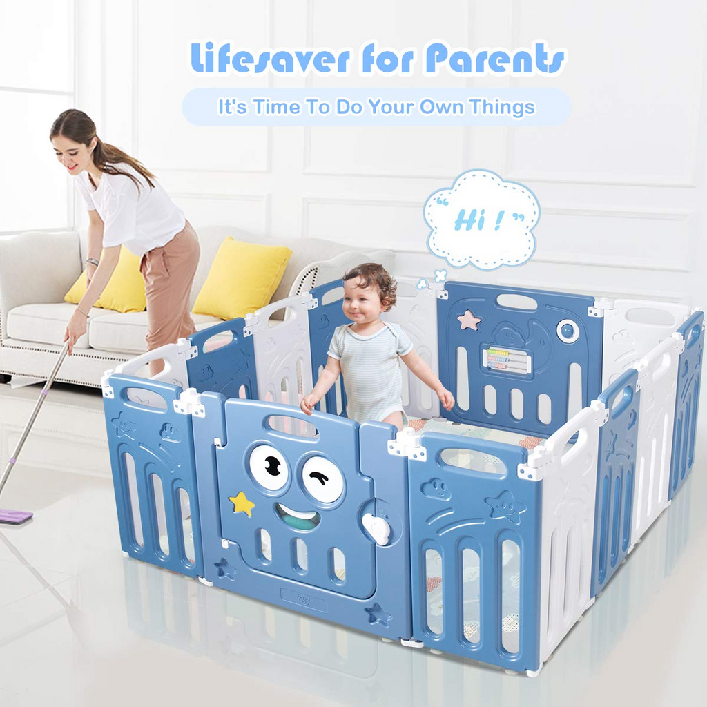 Costzon Foldable Baby Playpen