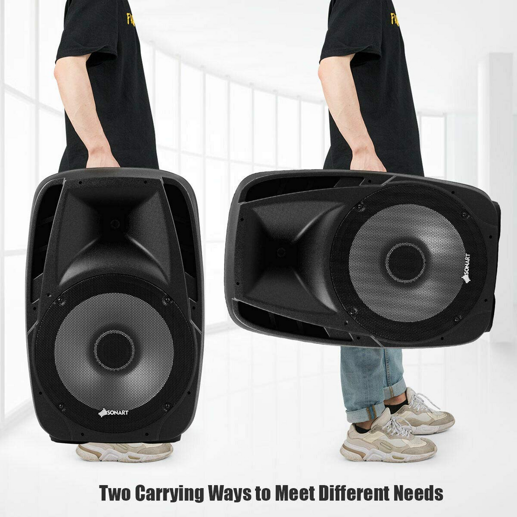 Sonart 15" 1500W Powered Speakers
