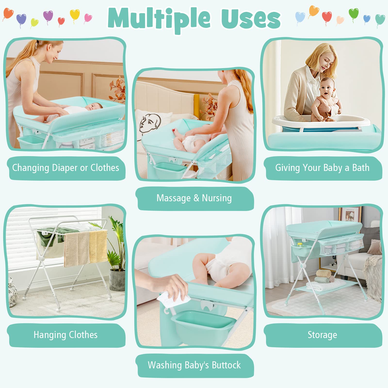 Costzon Baby Changing Table