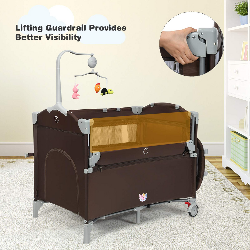 Baby Bedside Sleeper with Bassinet