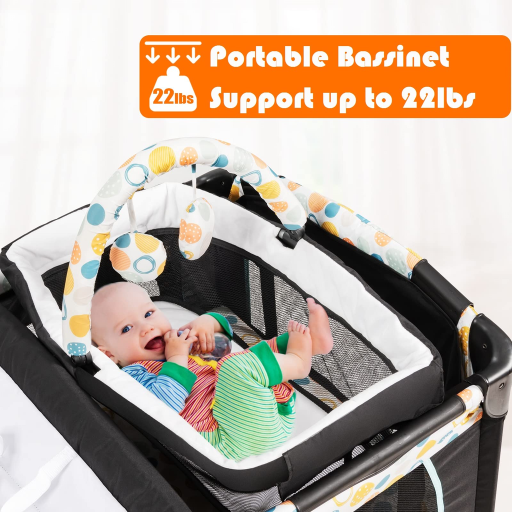 BABY JOY 4 in 1 Pack and Play - Costzon