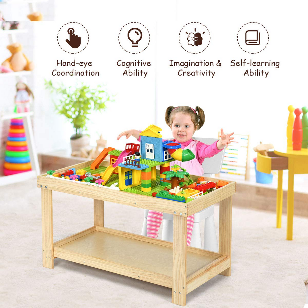 2 in 1 Kids Activity Table - Costzon