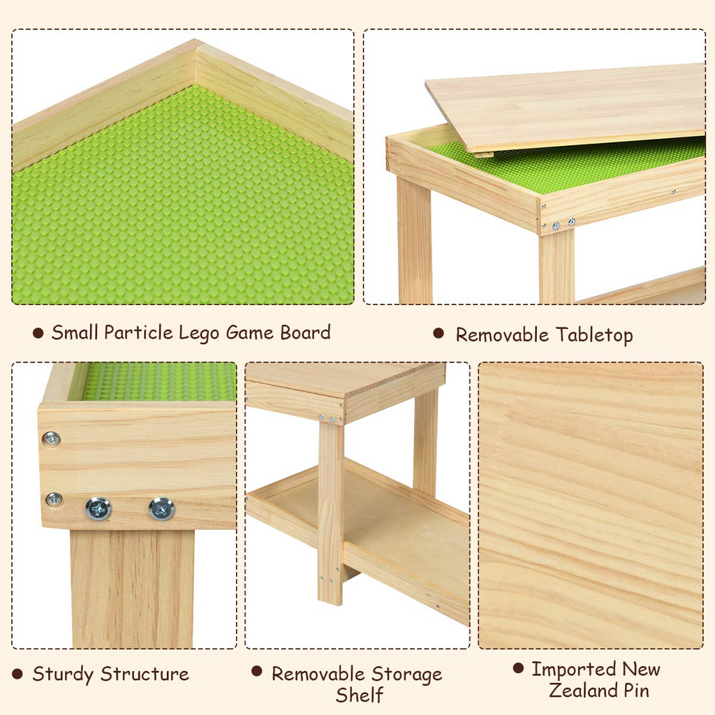 2 in 1 Kids Activity Table - Costzon