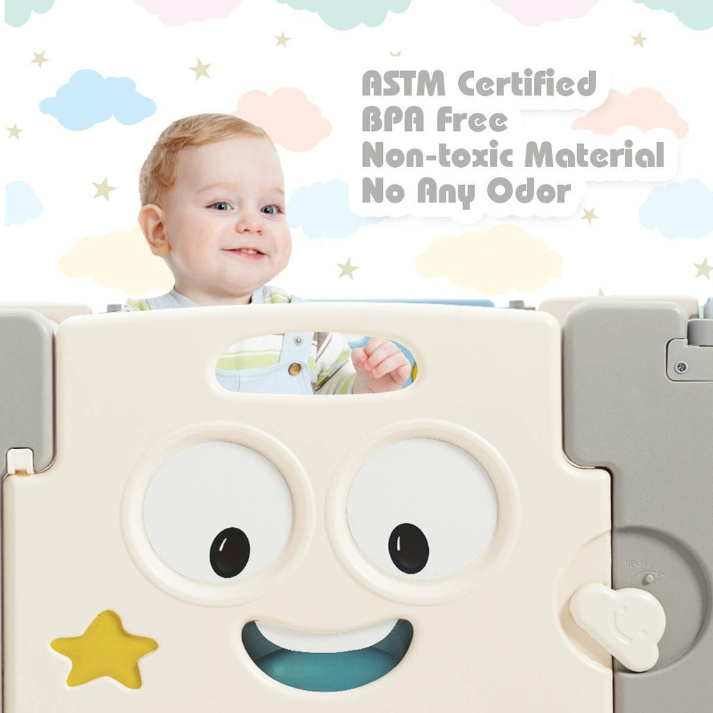 Costzon Foldable Baby Playpen