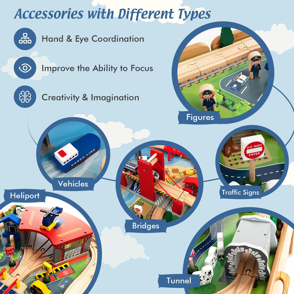 2 in 1 Kids Activity Table - Costzon