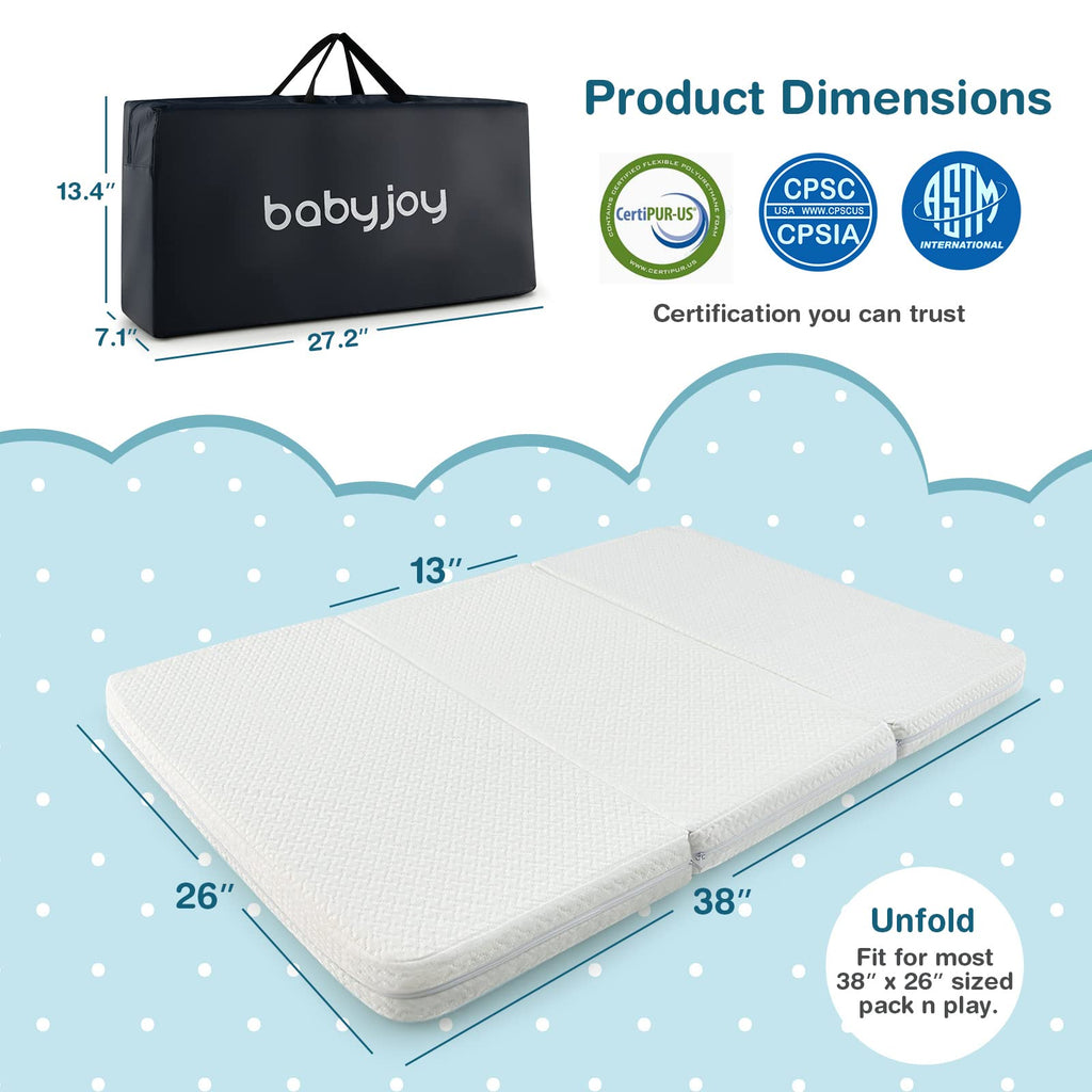 Costzon Pack n Play Mattress Pad