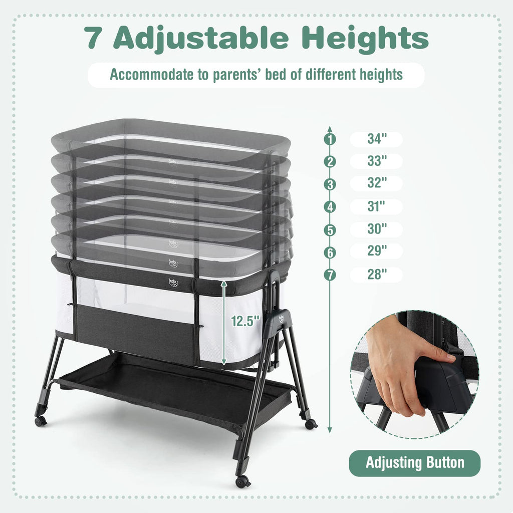 Costzon Bassinet Bedside Sleeper