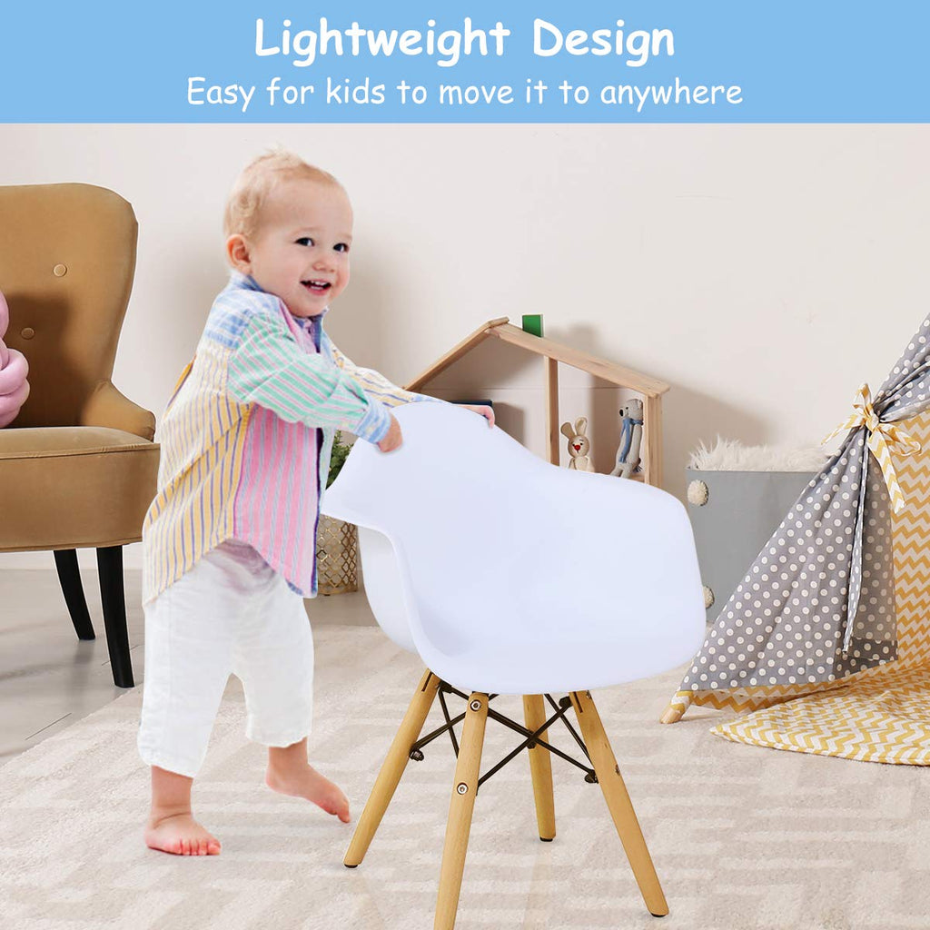 Round Table with Armchairs for Toddler Children - Costzon