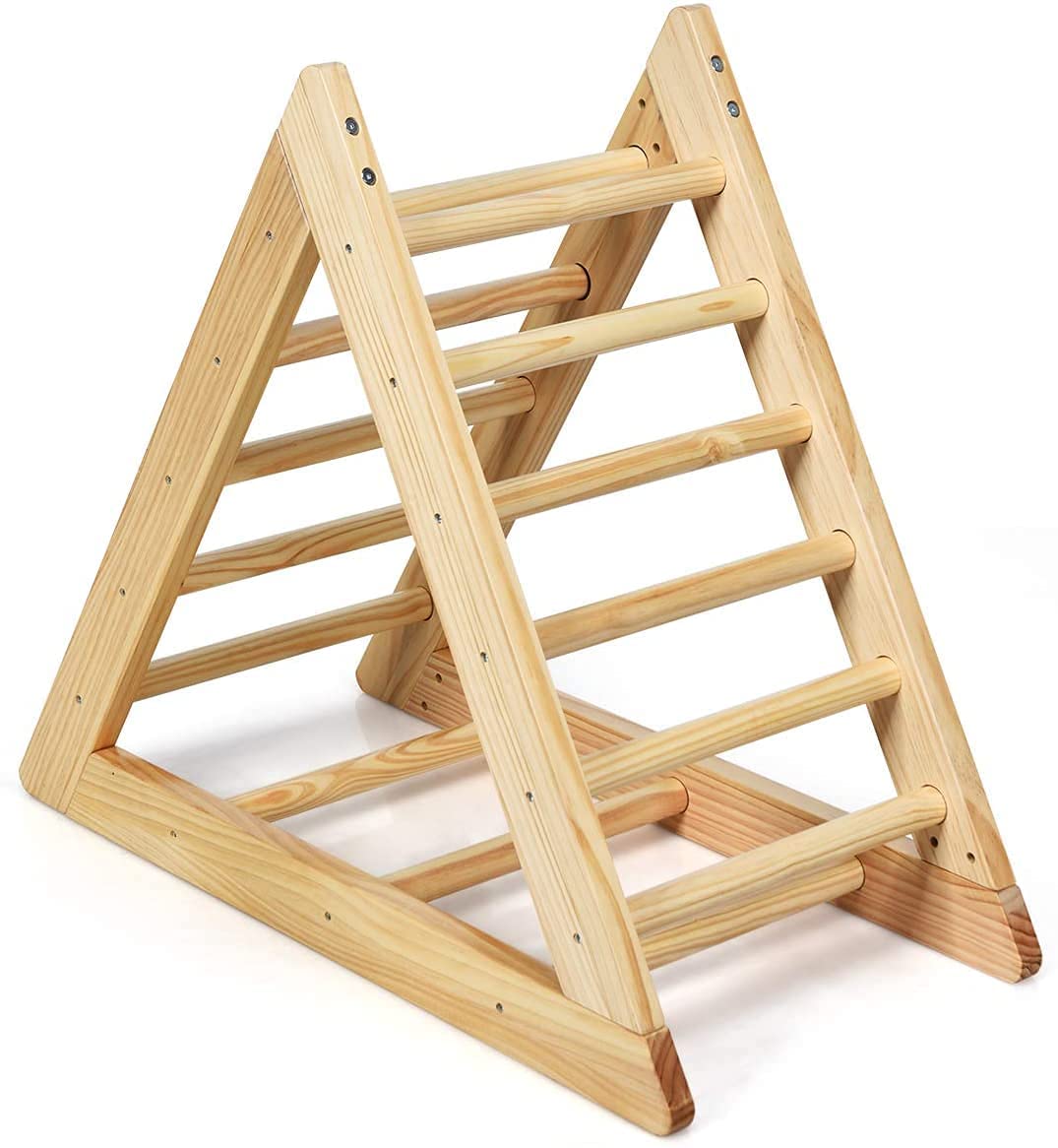 Climbing Triangle Ladder Wooden Triangle Climber Climbing Ladder Toddlers