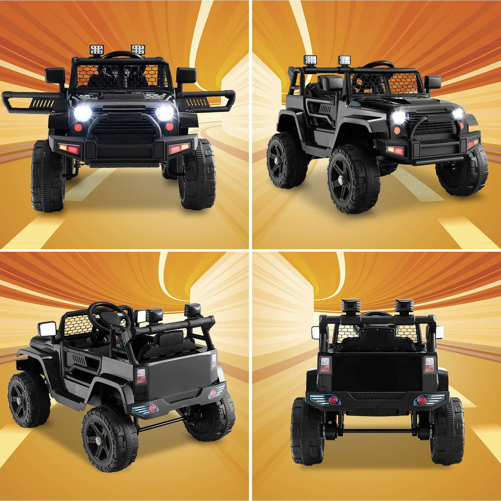 12V Battery Powered Truck Vehicle, Electric Car for Kids - Costzon