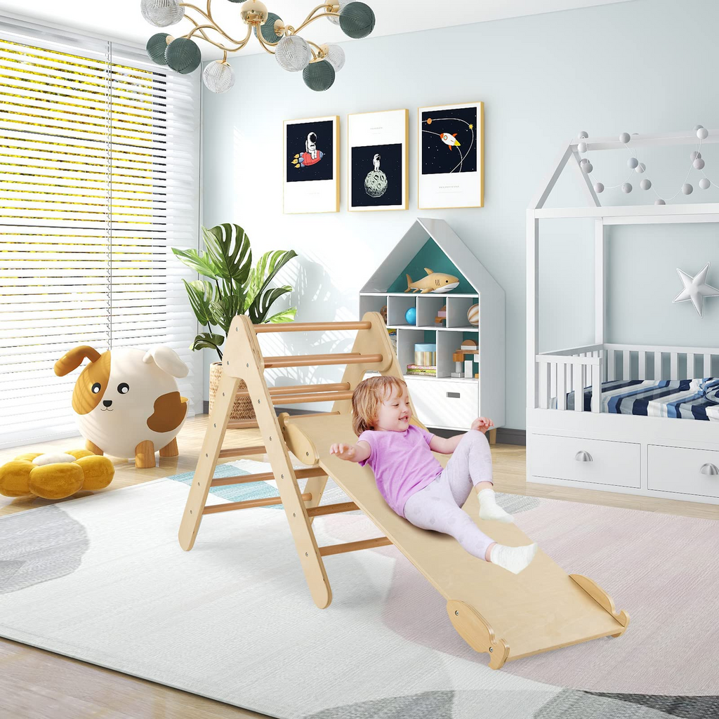 Costzon Wooden Climbing Toys for Toddlers