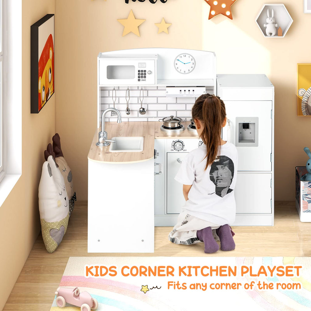 Kids Corner Kitchen Playset - Costzon