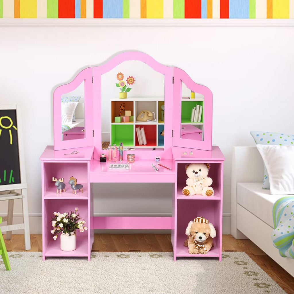 Princess Makeup Dressing Table - Costzon