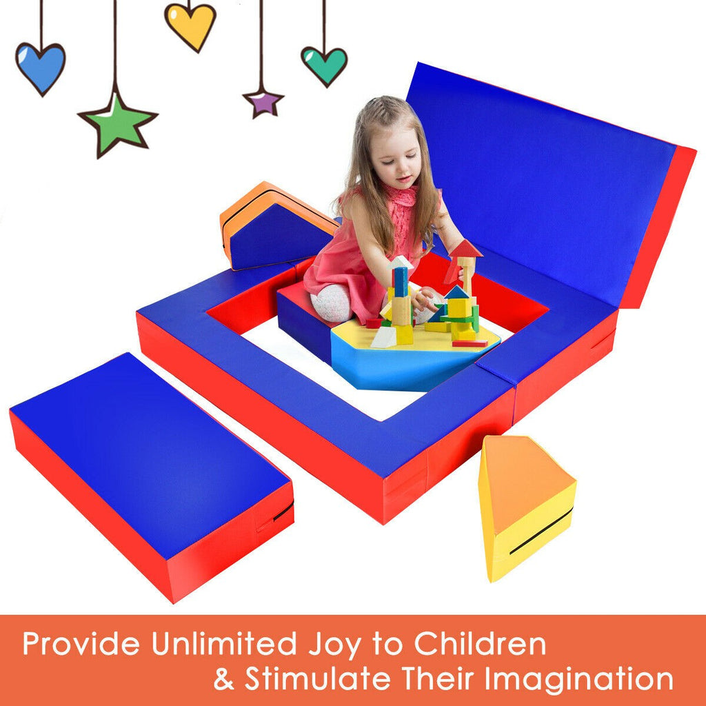 Costzon 4-in-1 Unique Shapes Convertible Climb and Crawl Foam Set (Assorted) - costzon