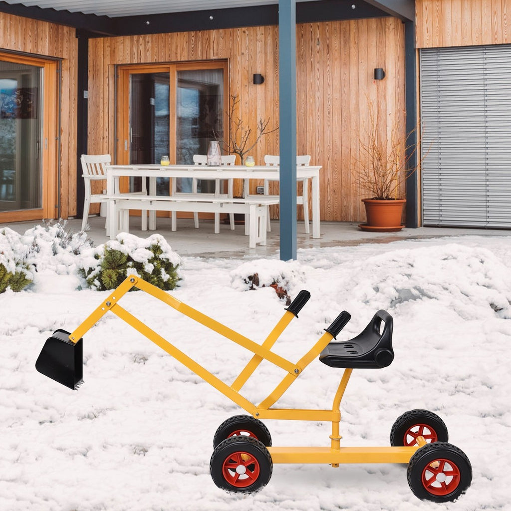 Kids Ride On Sand Digger with Wheels - costzon